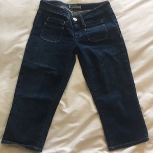 Hudson cropped jeans size 27.